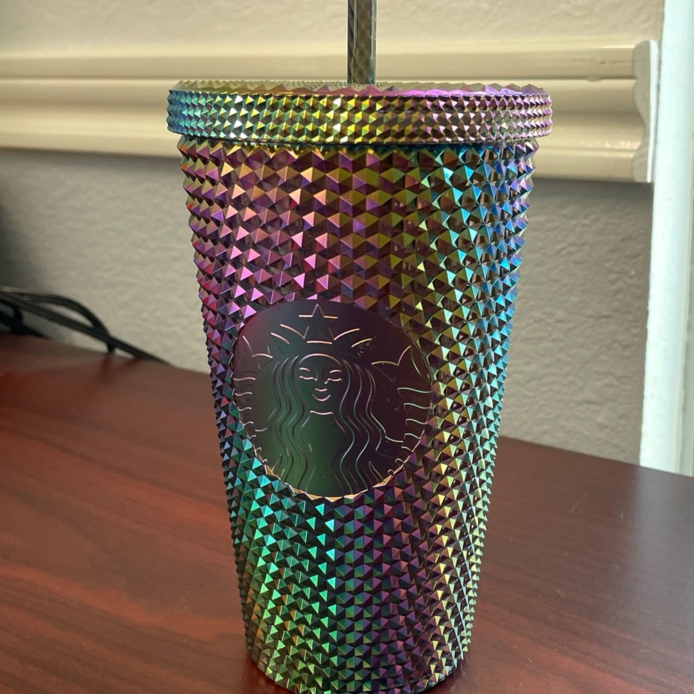 StarbucksOil Slick Studded 16 ozTumbler new with tag